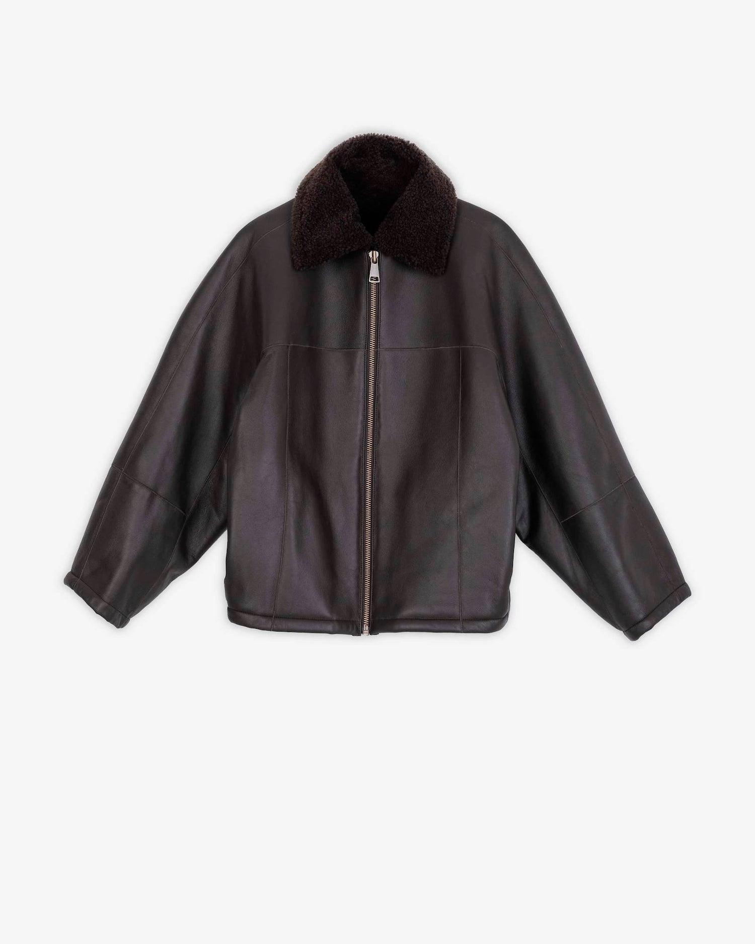 SHORT SHEARLING JACKET