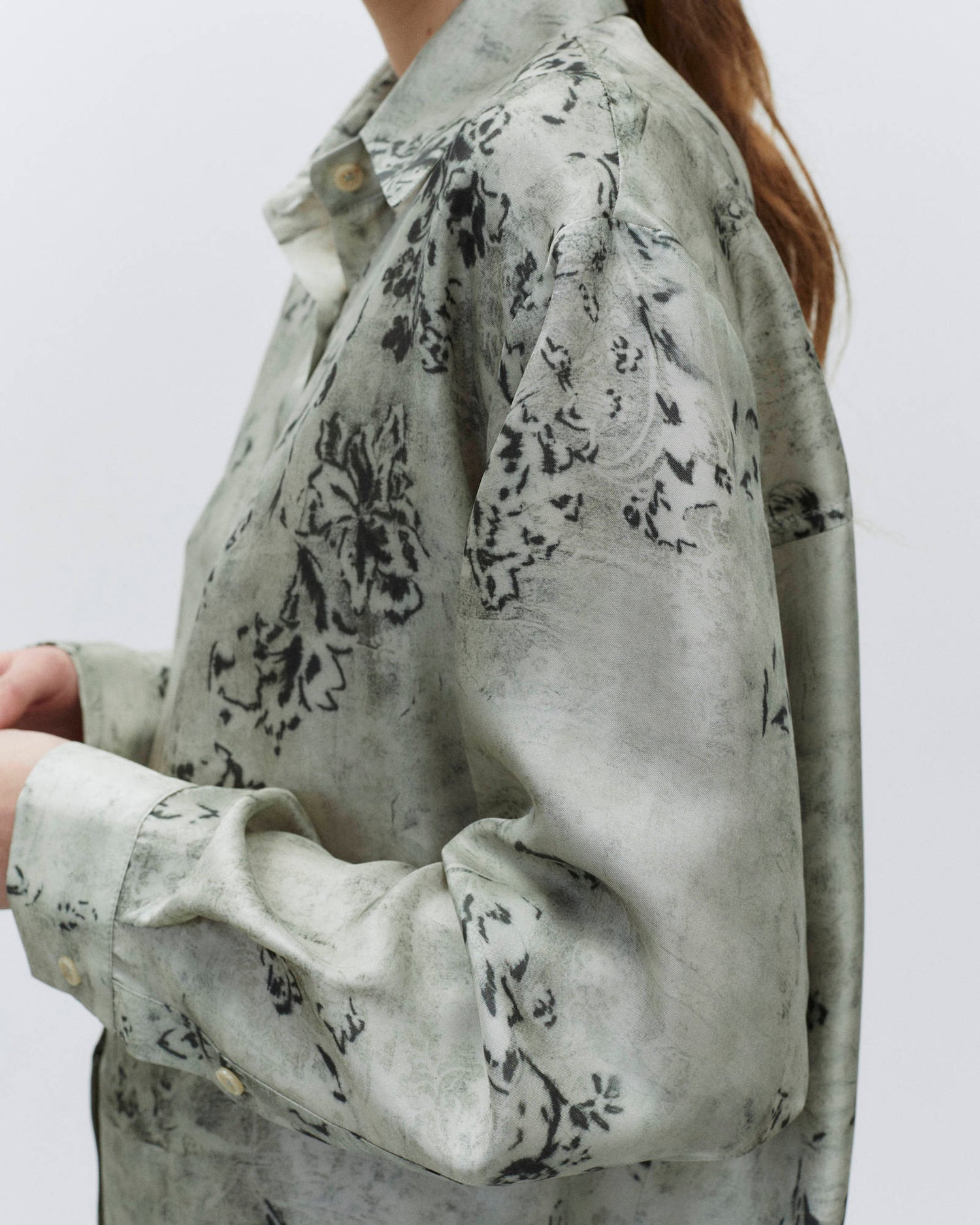 SILK TAPESTRY PRINT SHIRT