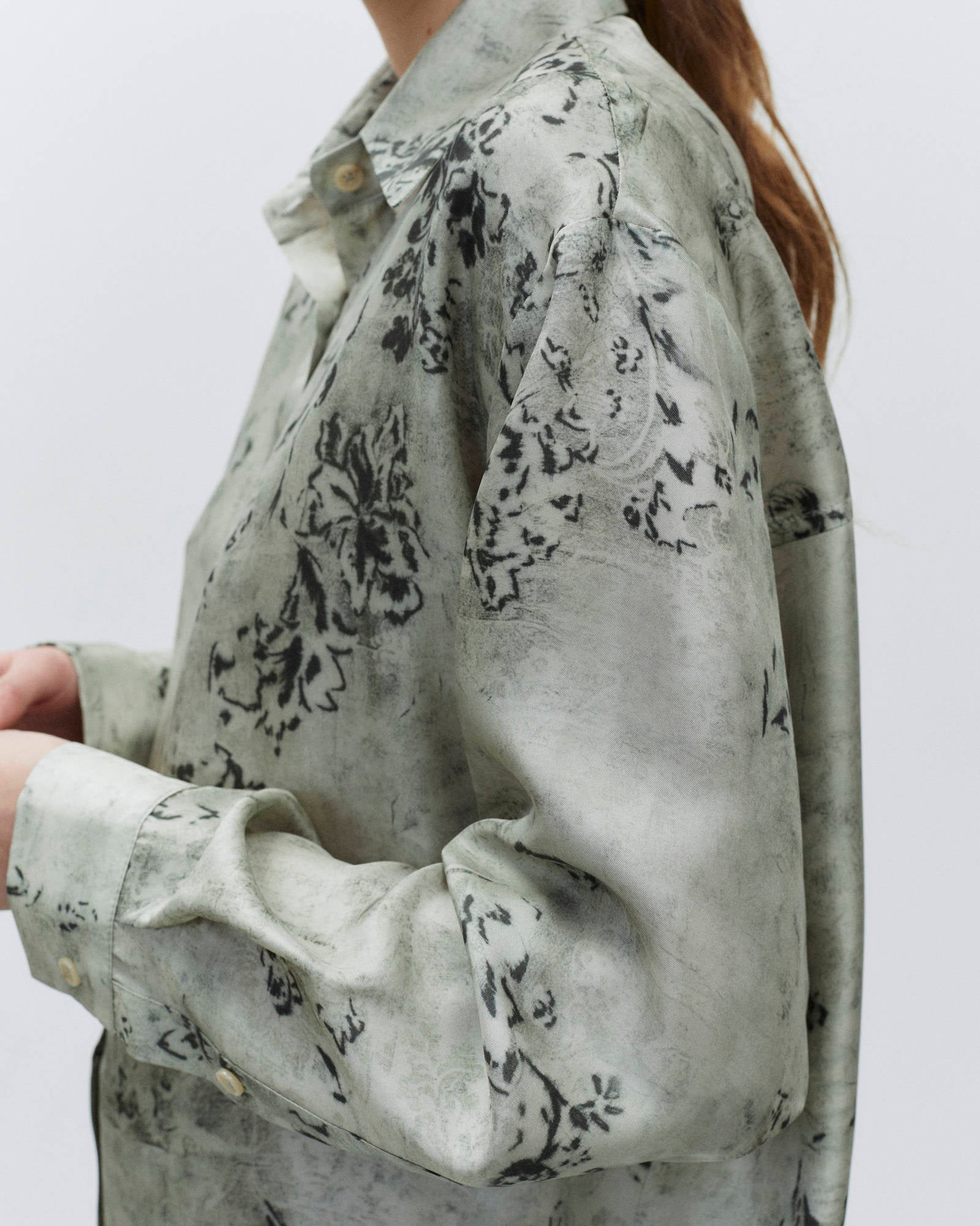 SILK TAPESTRY PRINT SHIRT