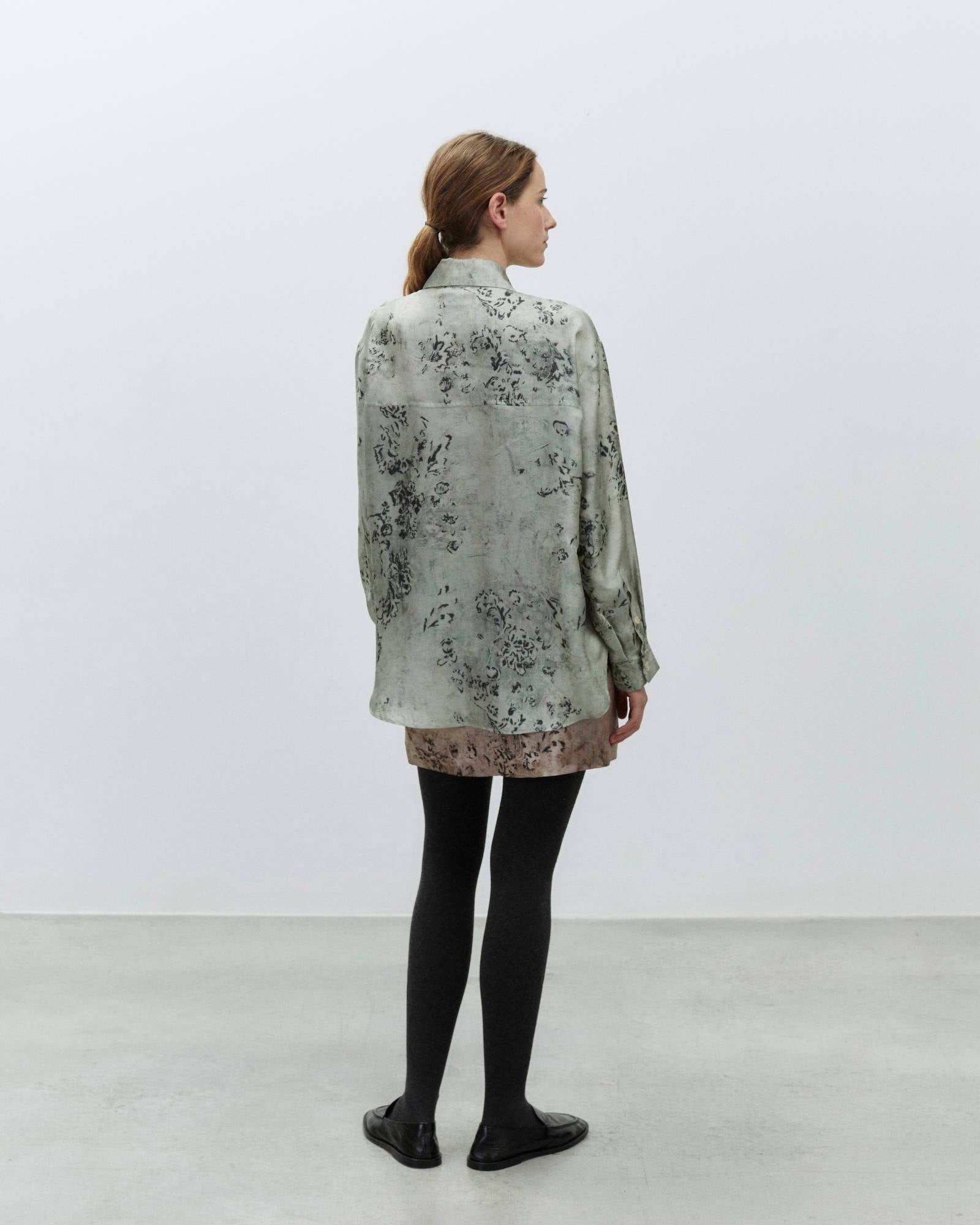 SILK TAPESTRY PRINT SHIRT