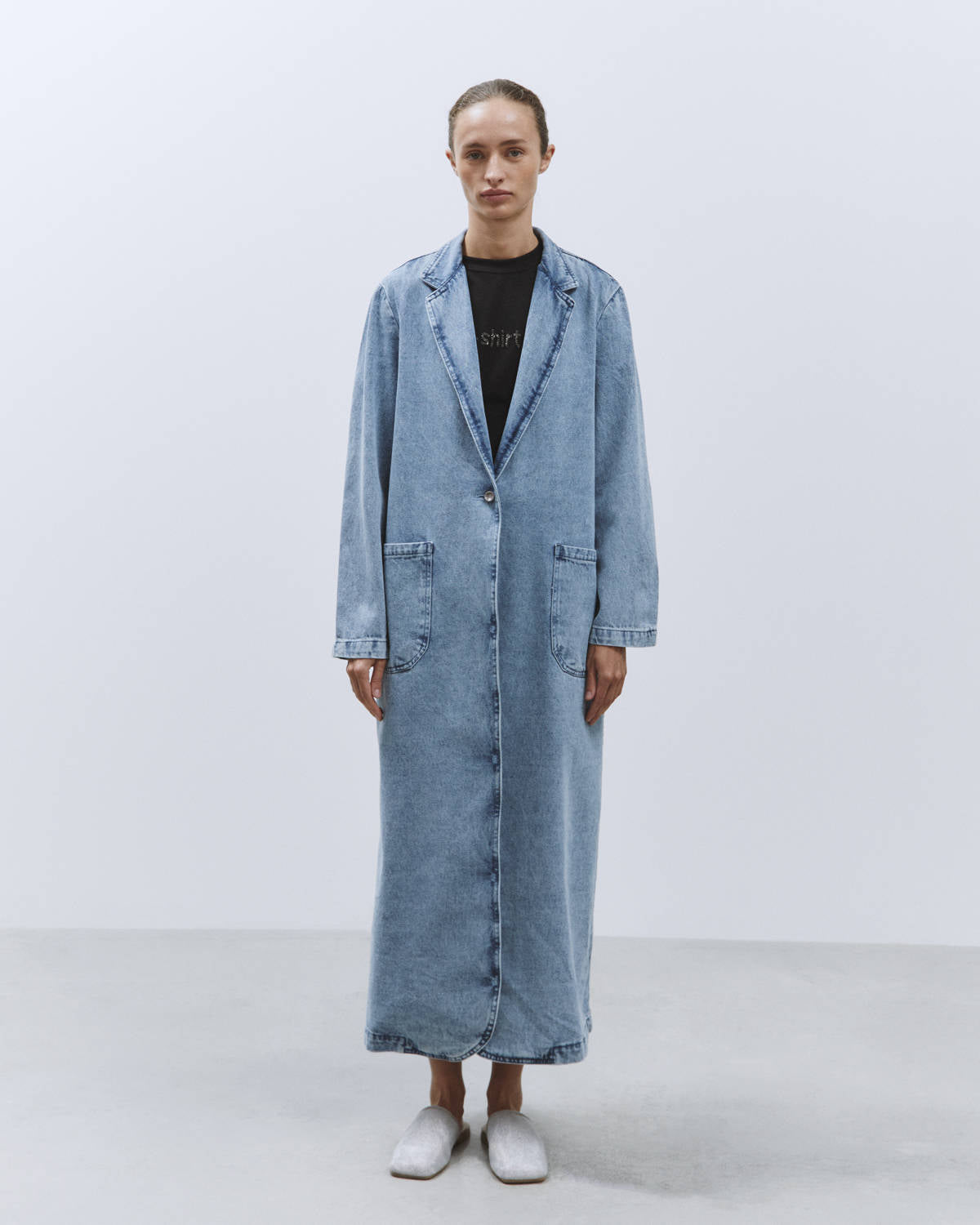 LONG DENIM DUSTER