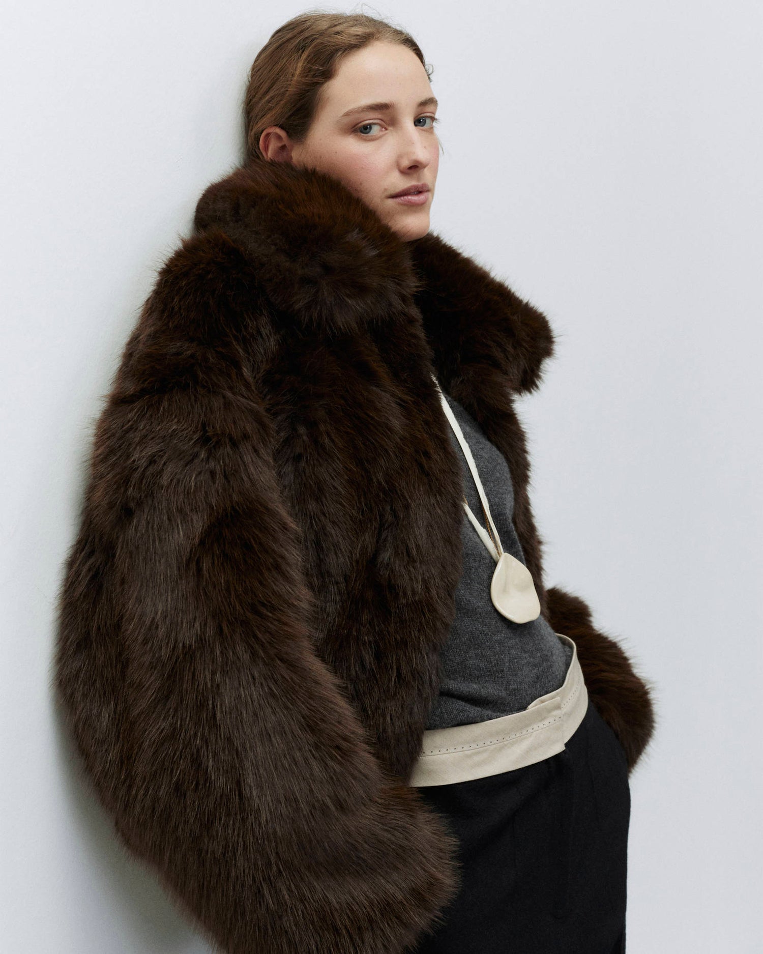 ECO FUR BOMBER JACKET