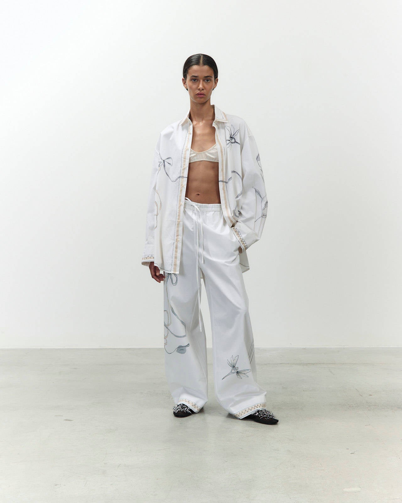 HAND PAINTED TROUSERS